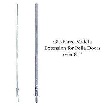 SHOOTBOLT 500MM EXTENSION FOR DOORS TALLER THAN 6 FOOT 8 INCHES